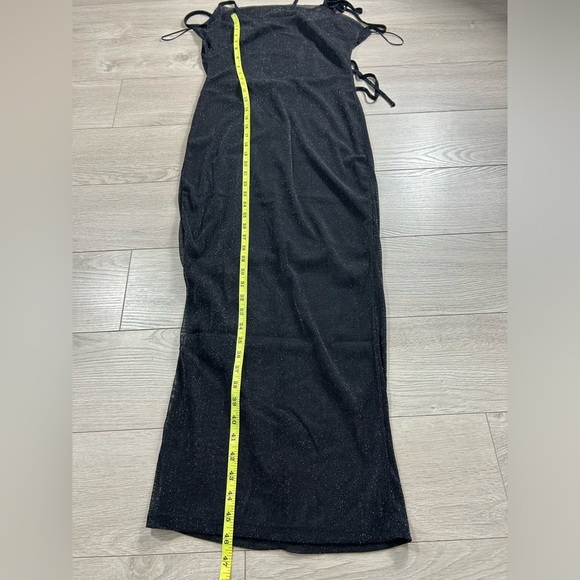 Fashion Nova Stunned Fascination Black Spaghetti Strap Midi Dress - Picture 5 of 10